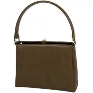 Gucci Turnlock Handbag Leather Brown
